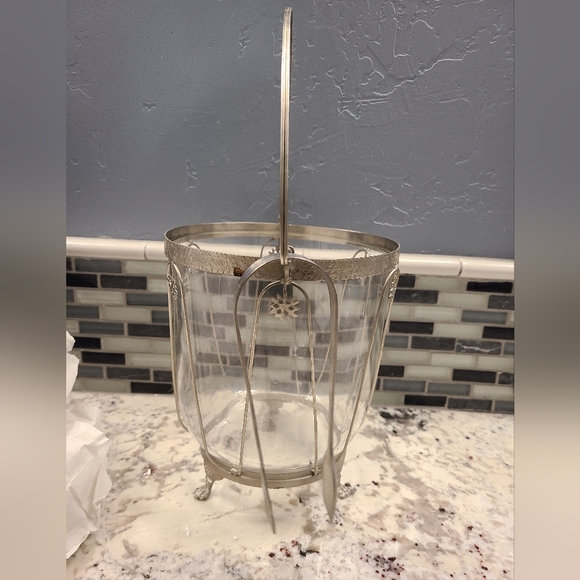 Christmas Glass Ice Bucket - Picture 2 of 6